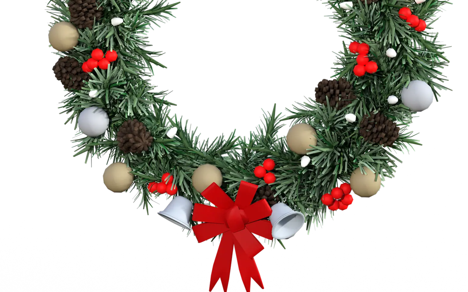 Wreath, christmas decoration and decoration