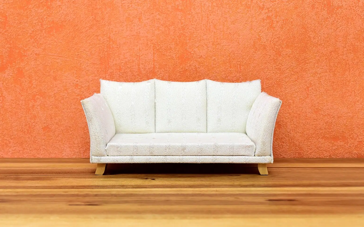 Sofa, couch and wall